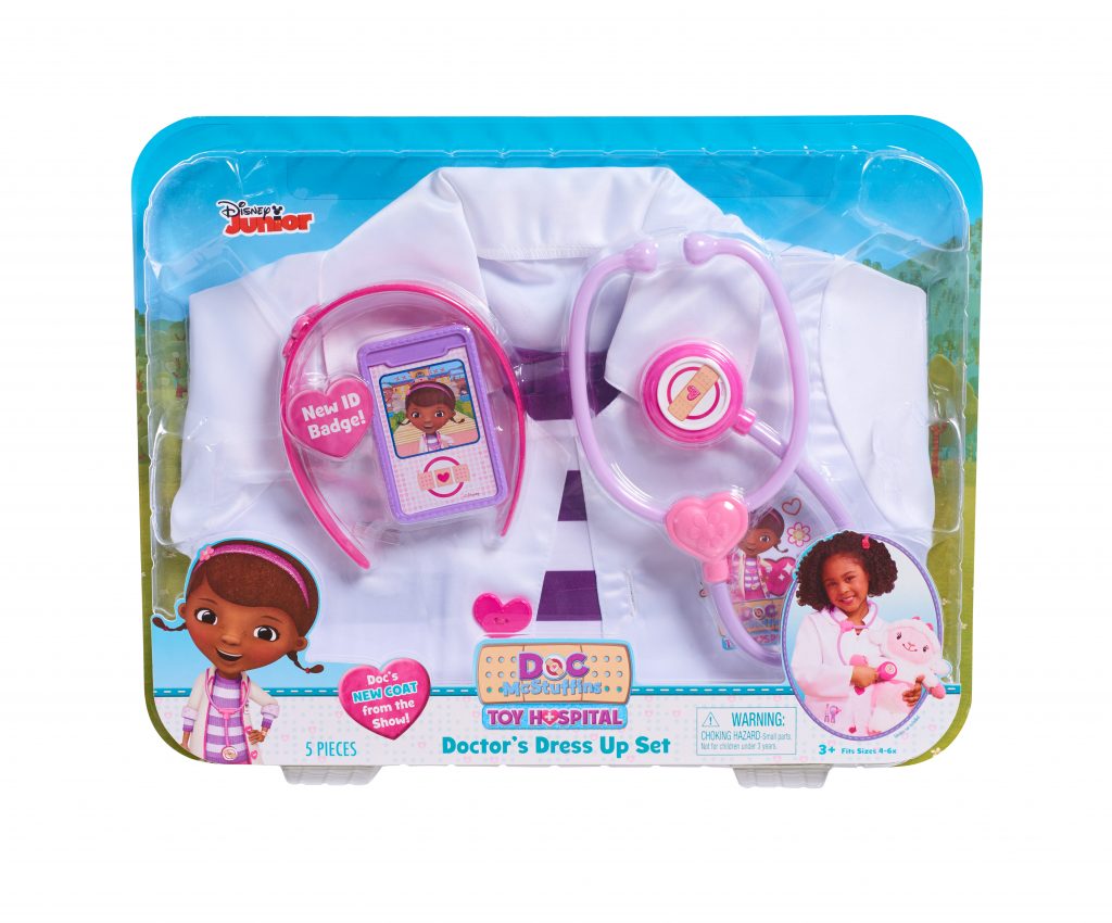90125 Doc McStuffins Toy Hospital Dress Up Set In Package Just Play