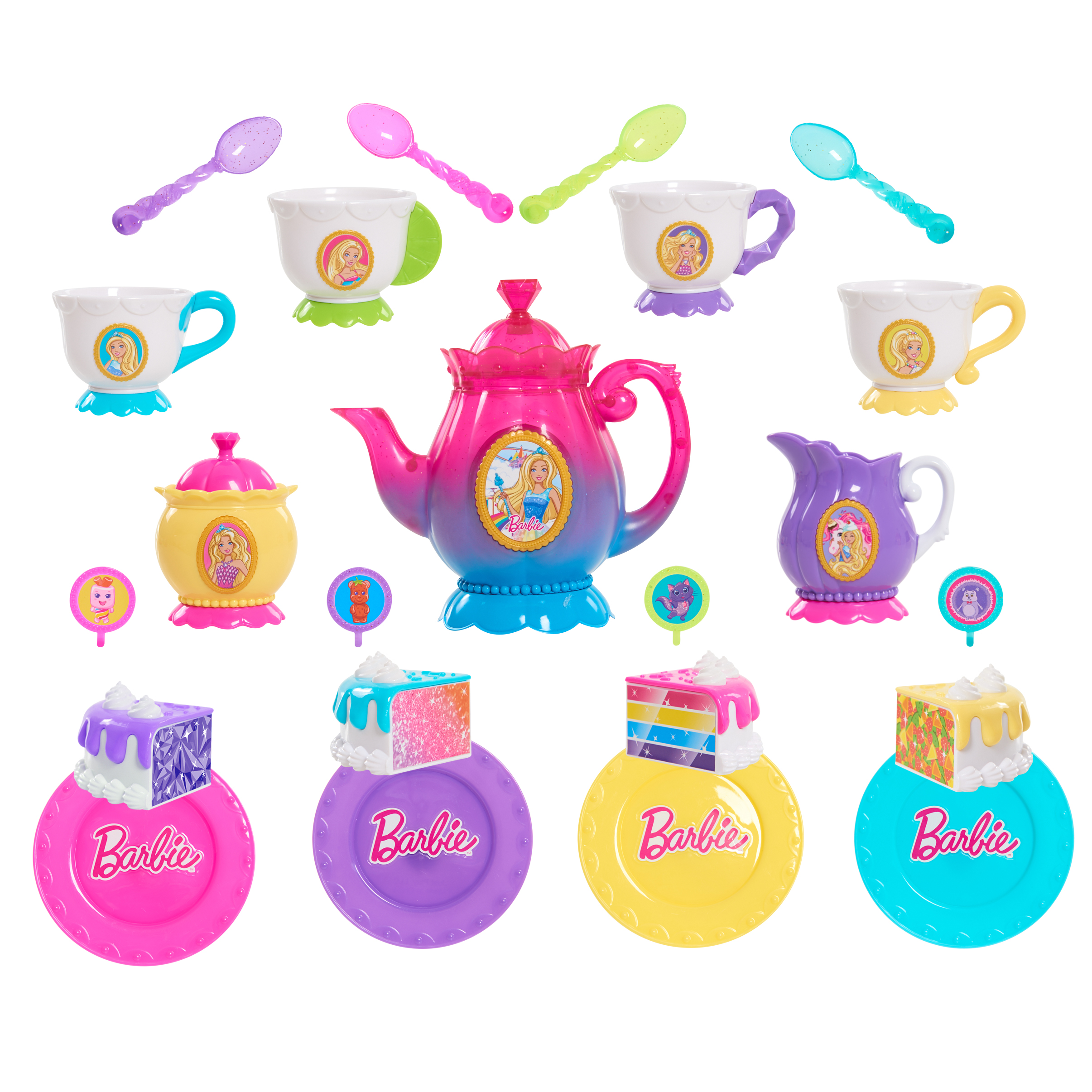 barbie miniature tea set