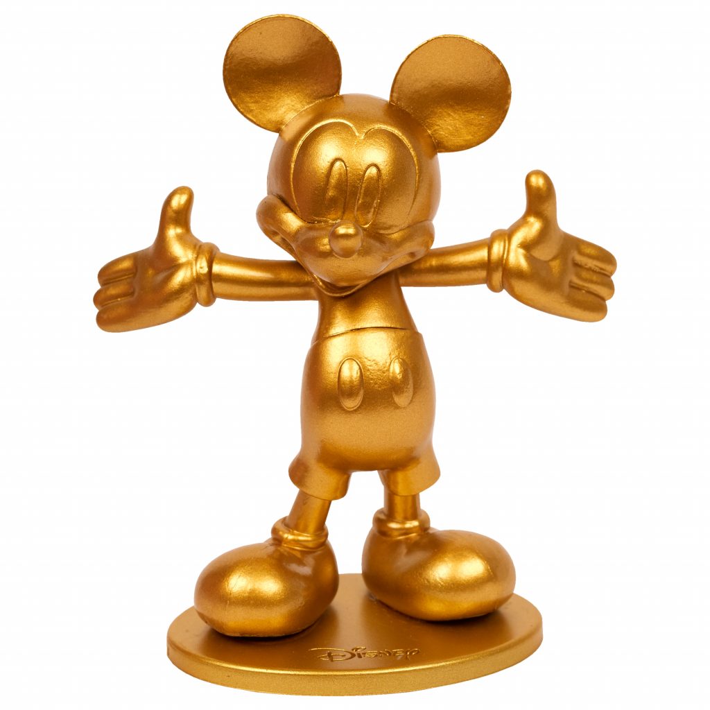 mickey mouse gold plush 90th anniversary