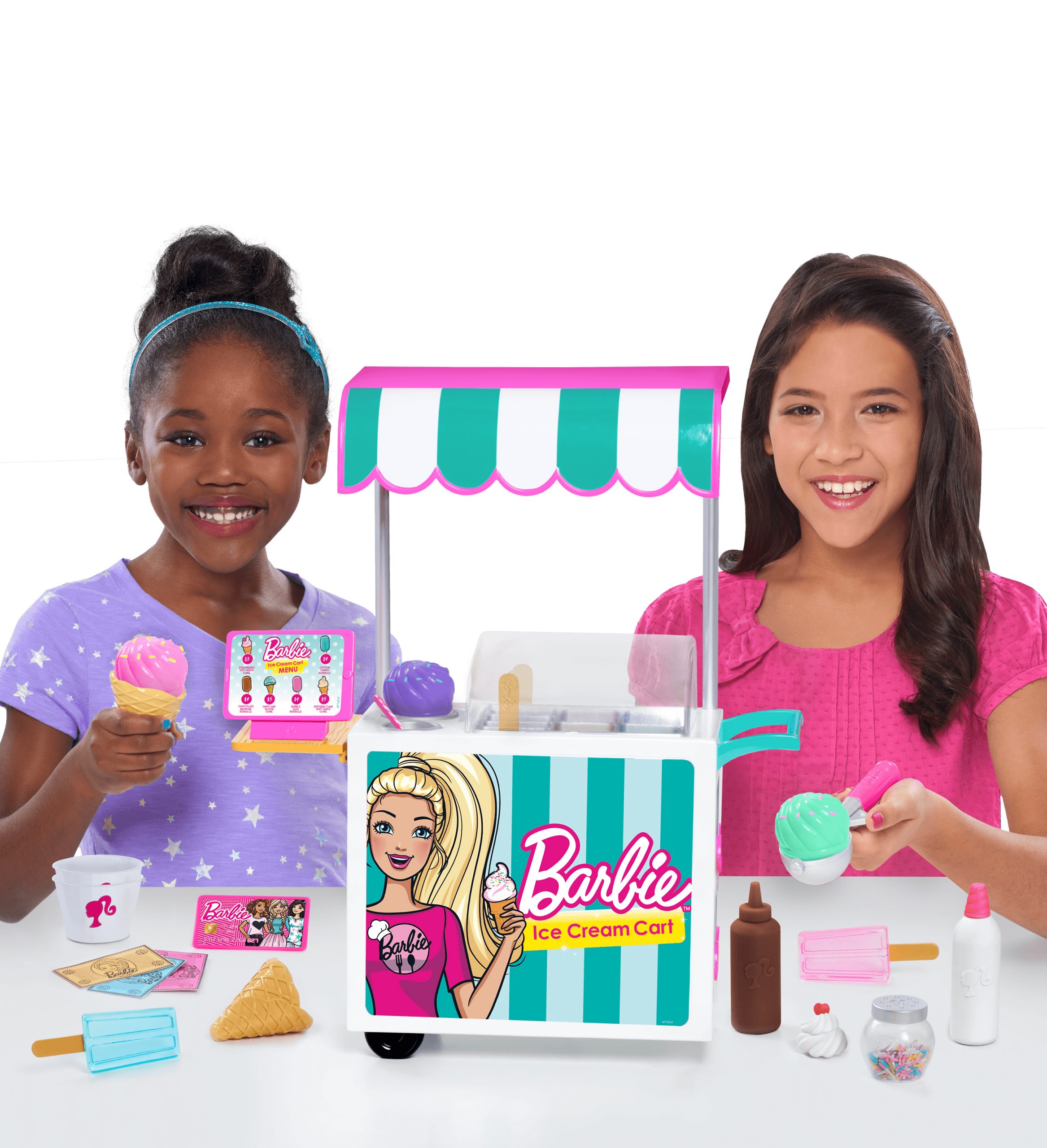 barbie doll ice cream