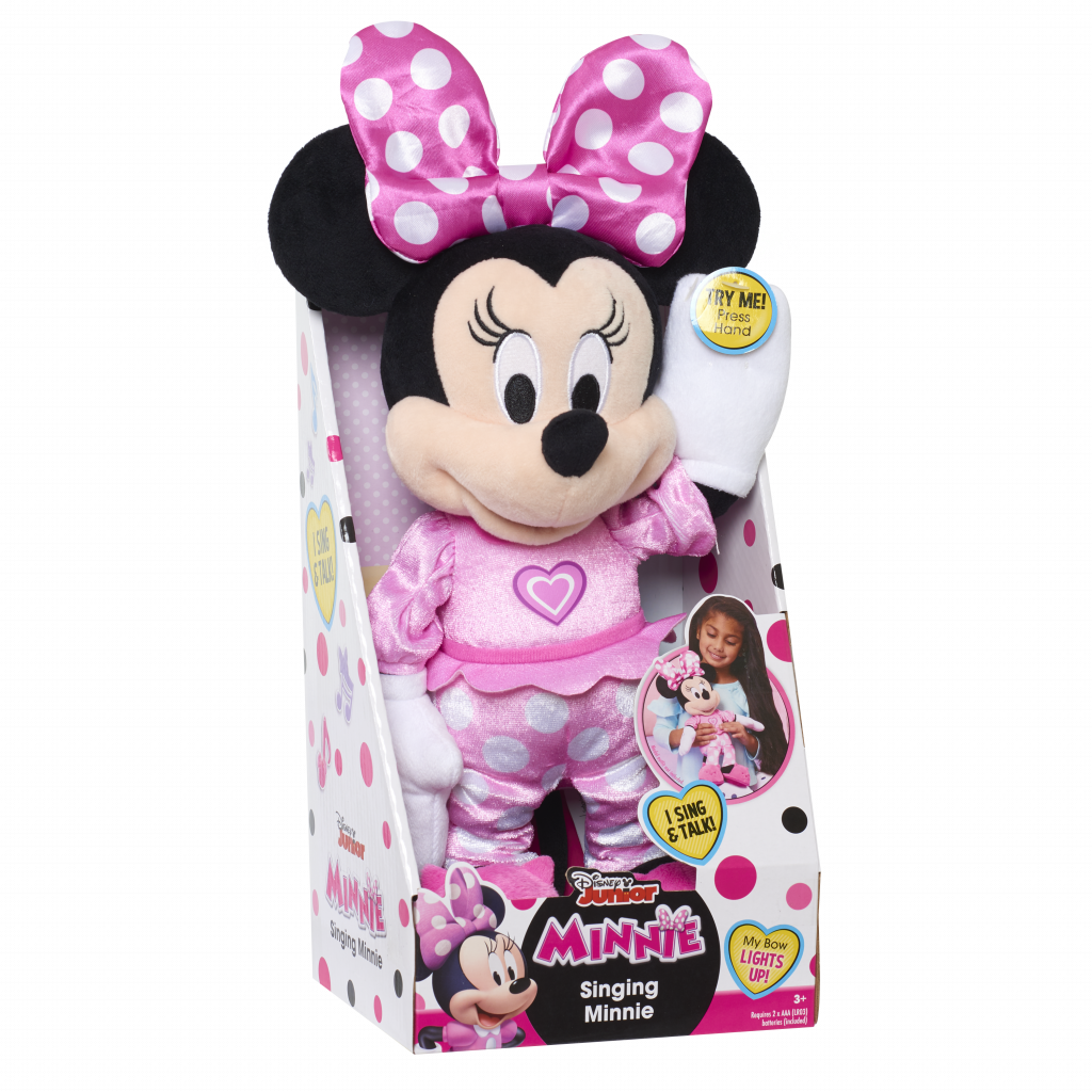 13155 (13156) Minnie Happy Helpers Singing Plush- In Package (2) - Just ...