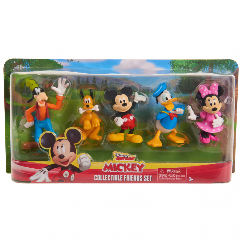 Mickey Mouse Collectible Figure Set 5 Pack Just Play Toys for