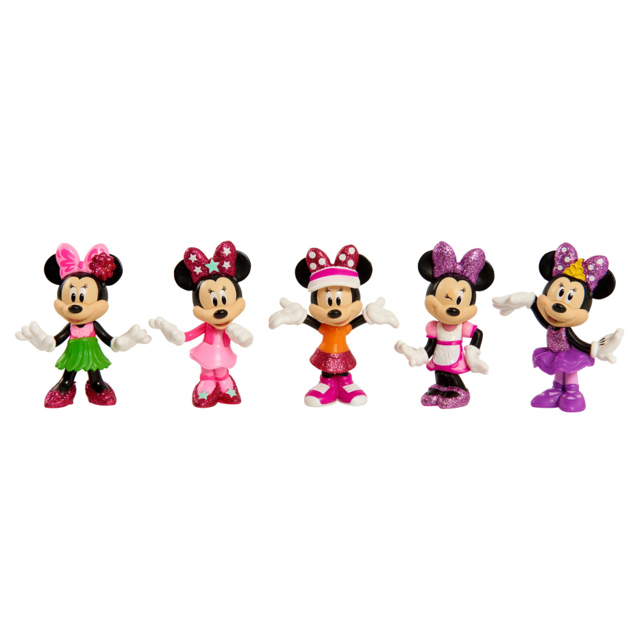 Minnie Mouse Collectible Figure Set - Just Play | Toys for Kids of All Ages