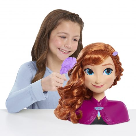 Disney Frozen Anna Styling Head - Just Play | Toys for Kids of All Ages