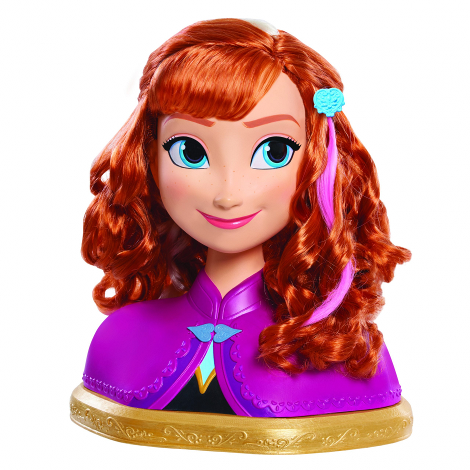 disney frozen 2 anna styling head