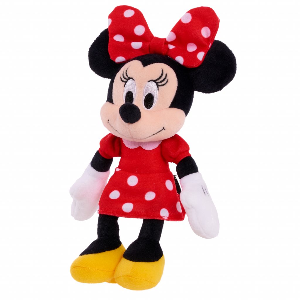 13565_13535- Minnie Mouse Classic Plush Collector Set- Minnie Red Dress