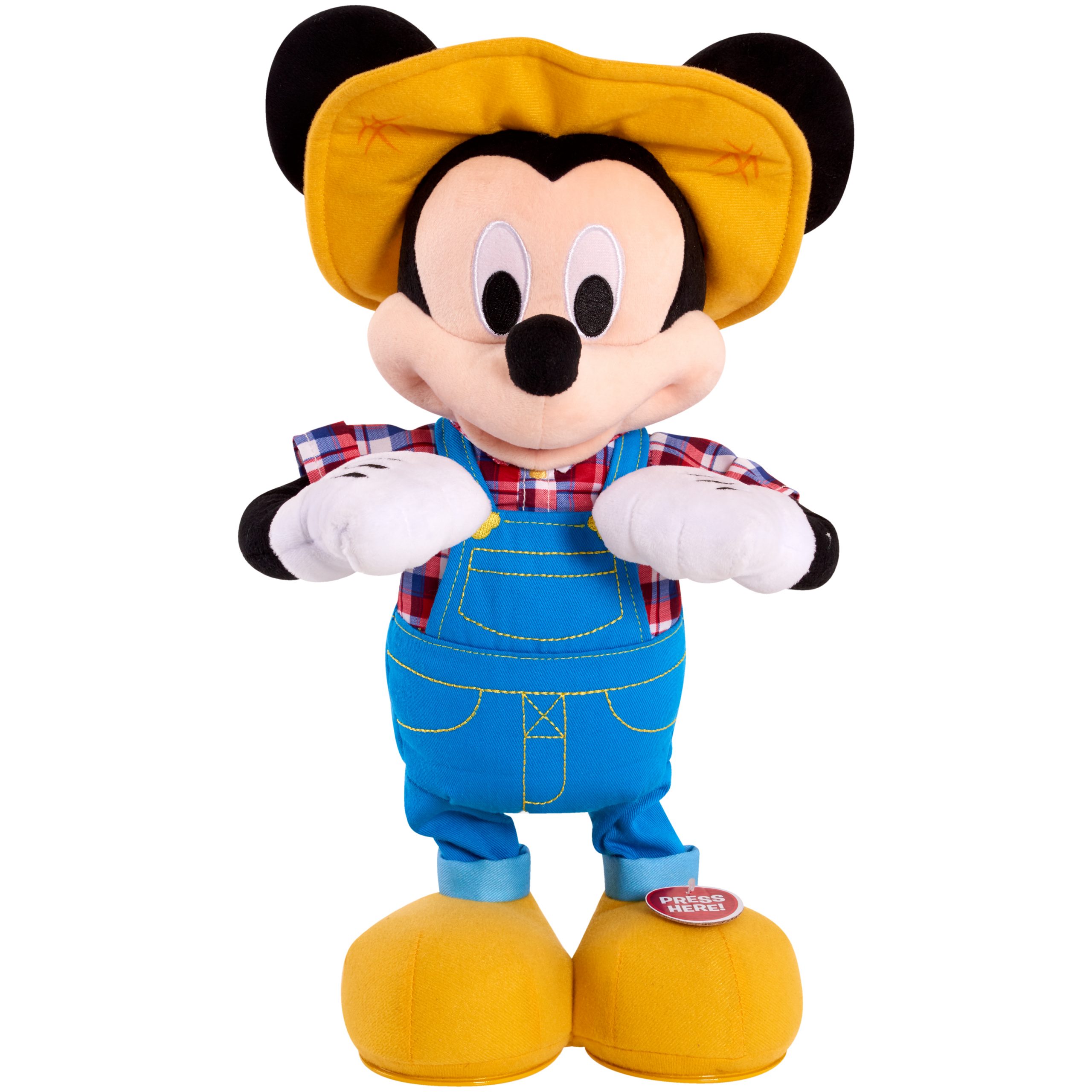 mickey plush set