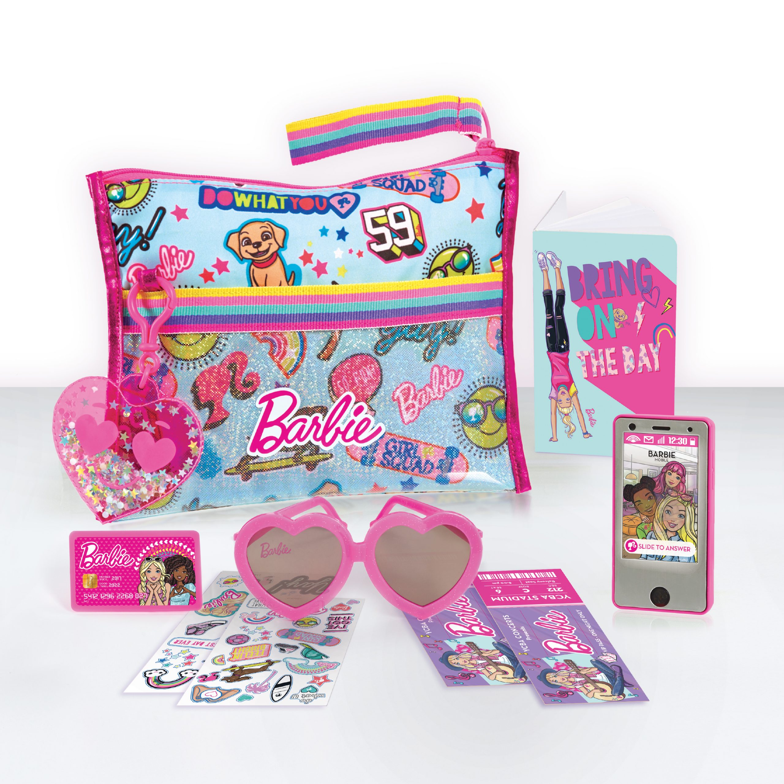 62900_62903 Barbie Electronic Purse Set Out of Package Just Play Toys for Kids of All Ages