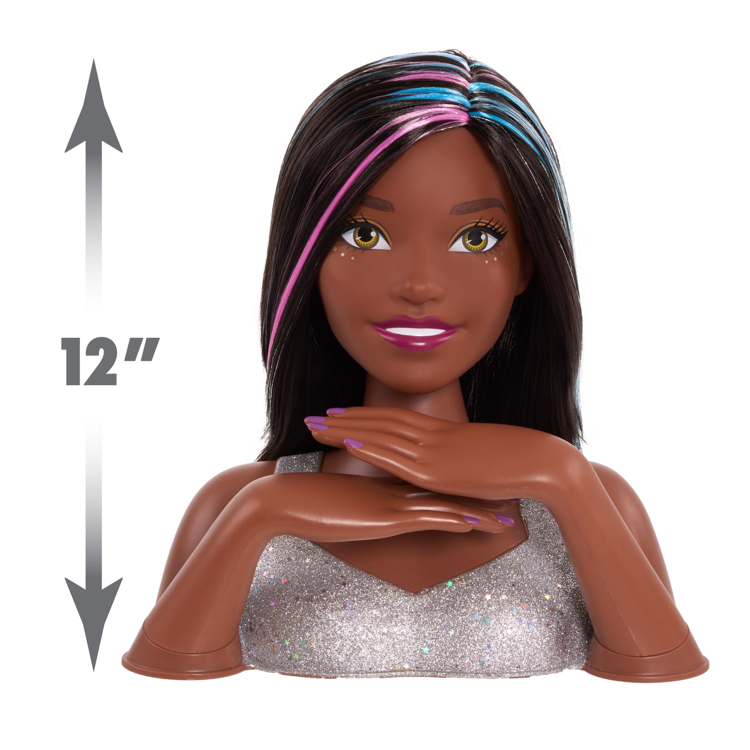 mattel barbie styling head