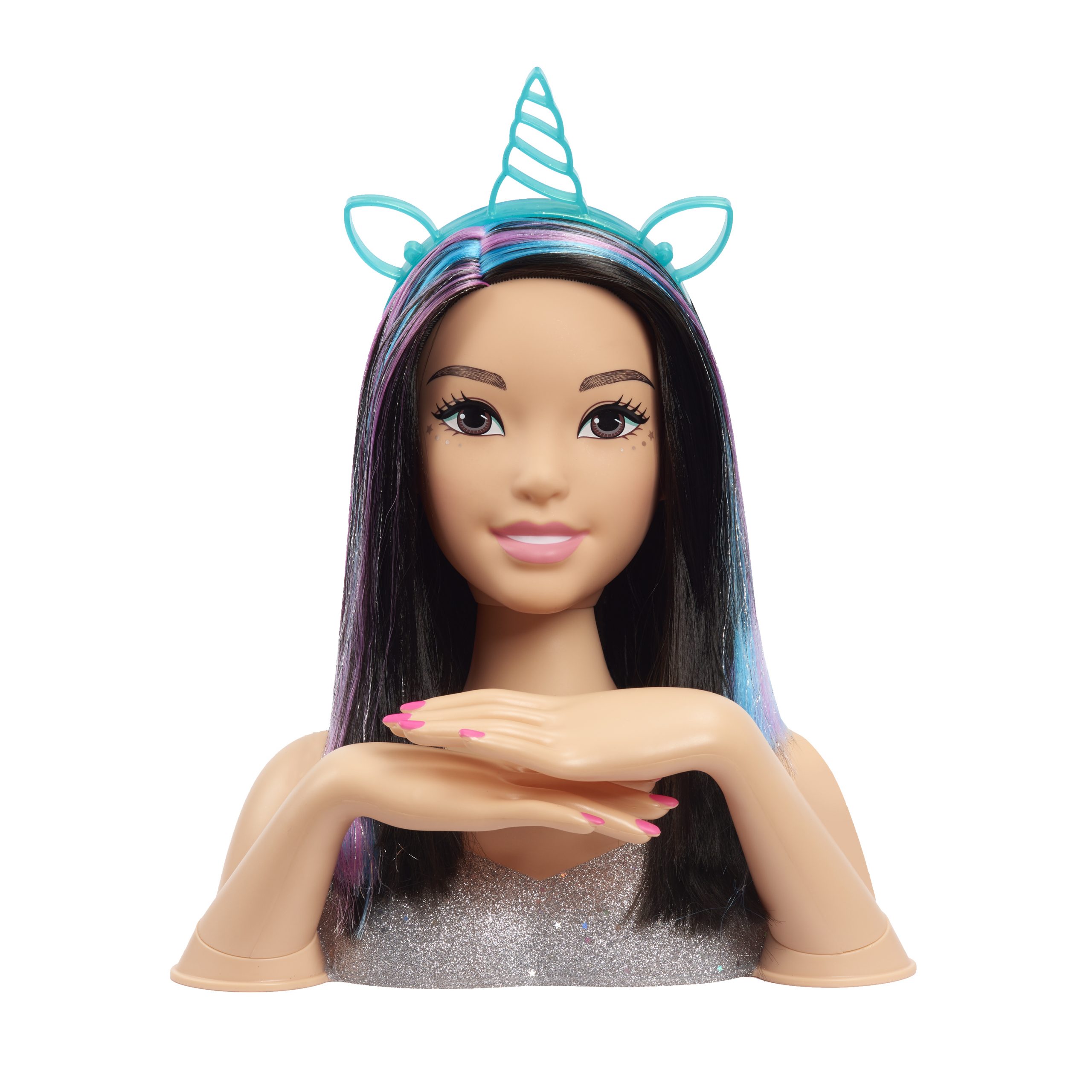 mattel barbie styling head