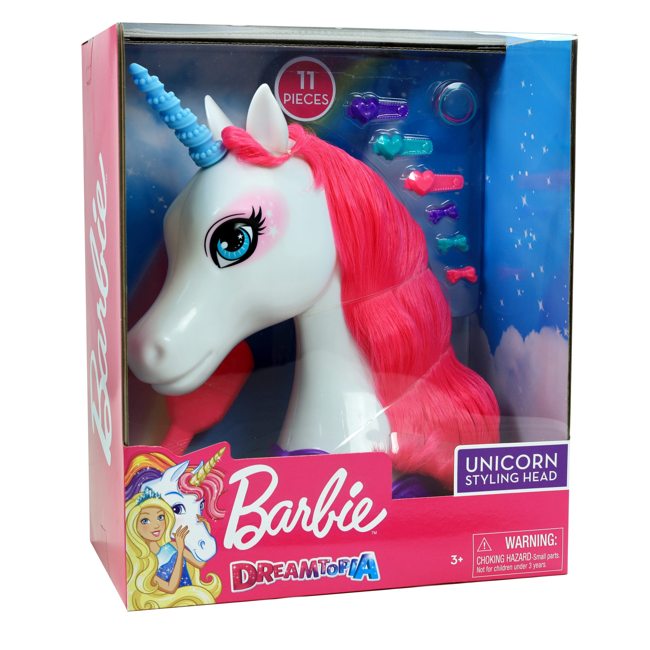 63580 63581 Barbie Unicorn Styling Head Walmart Blitz In Pacakge 2 Just Play Toys for Kids of All Ages