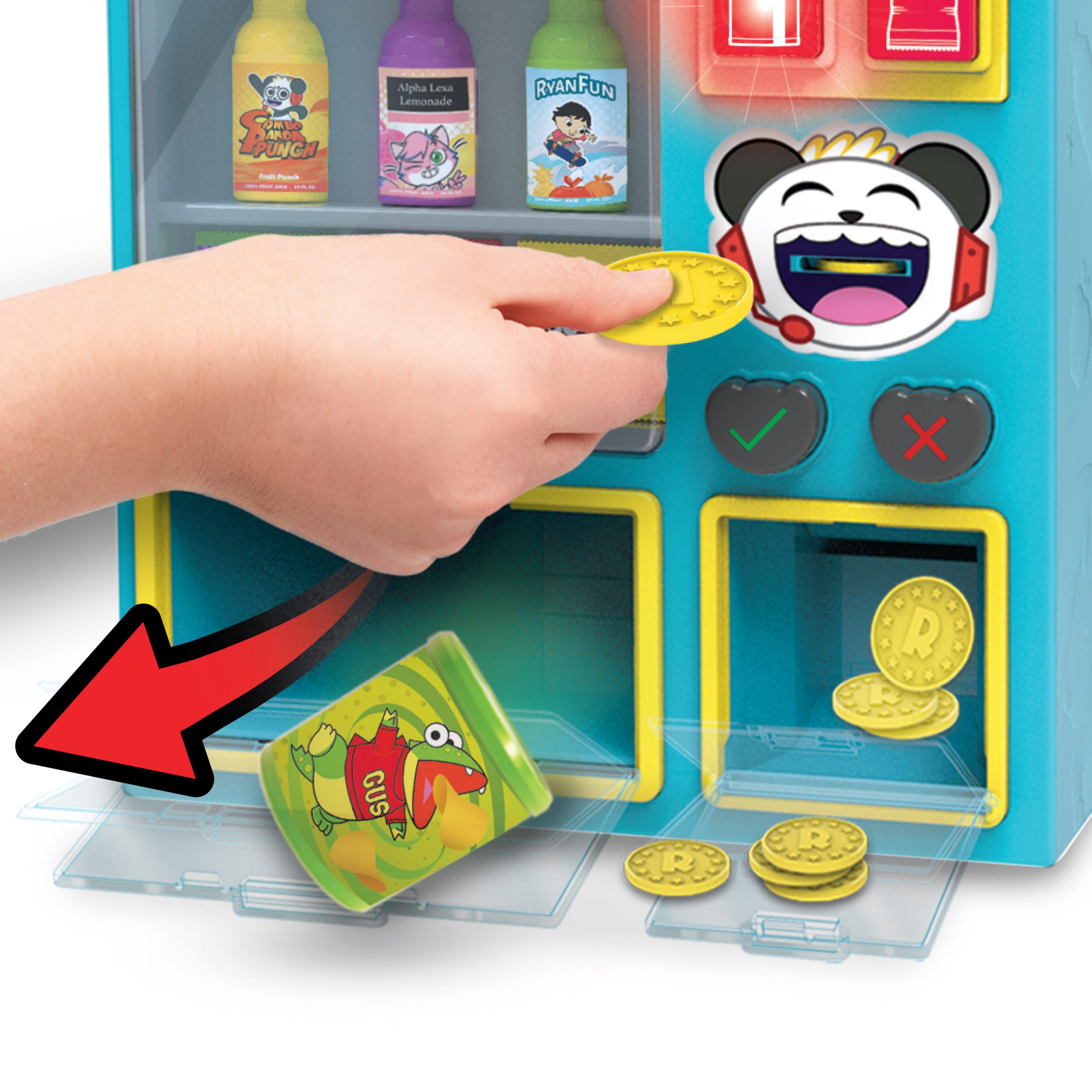 ryan's world toy vending machine