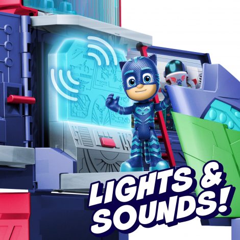 PJ Masks 2-in-1 Transforming Mobile HQ - Just Play | Toys for Kids 