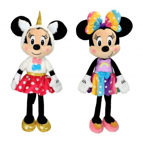 Details about   Disney Minnie Mouse Plush Tie Dye Slo Foam Stuffed Animal 