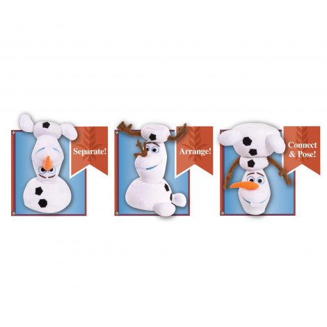 Just of Shape | Plush Shifter for Kids Toys Disney\'s Ages All Olaf Frozen 2 Play -