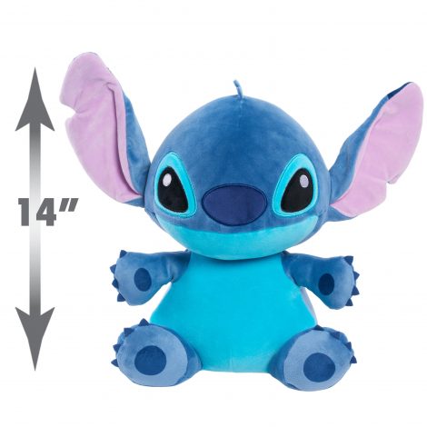 Disney Classics 14-Inch Stitch, Comfort Weighted Plush - Just Play ...