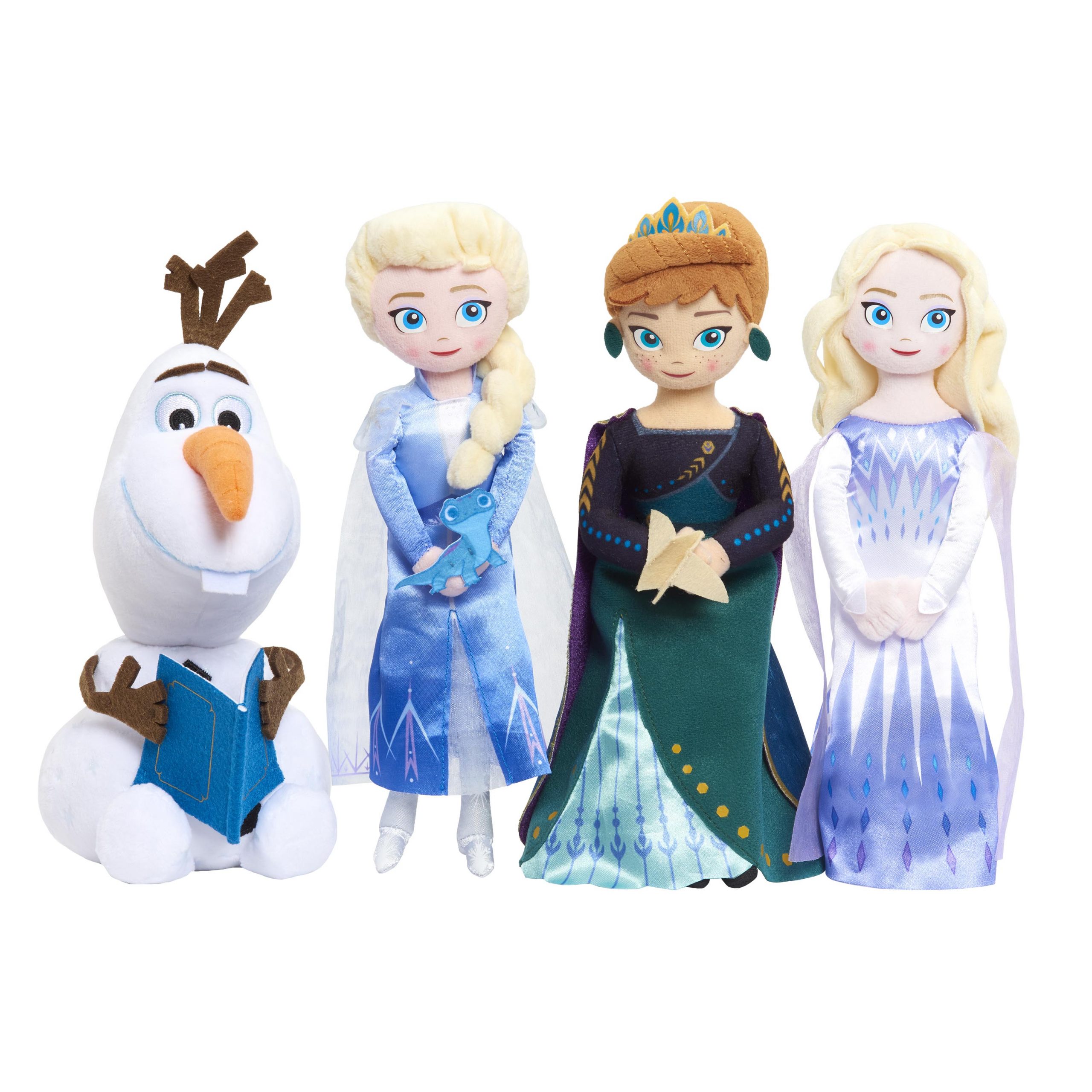 32490- Disney Frozen 2 Talking Small Plush- Group- Out of Package