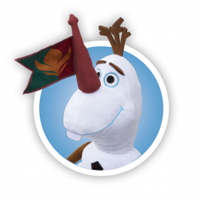 olaf find my nose toy