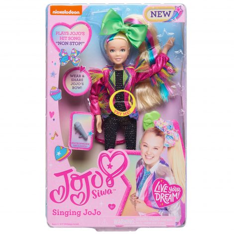 JoJo Siwa JoJo Singing Doll – Non-Stop, 10-inch Doll - Just Play