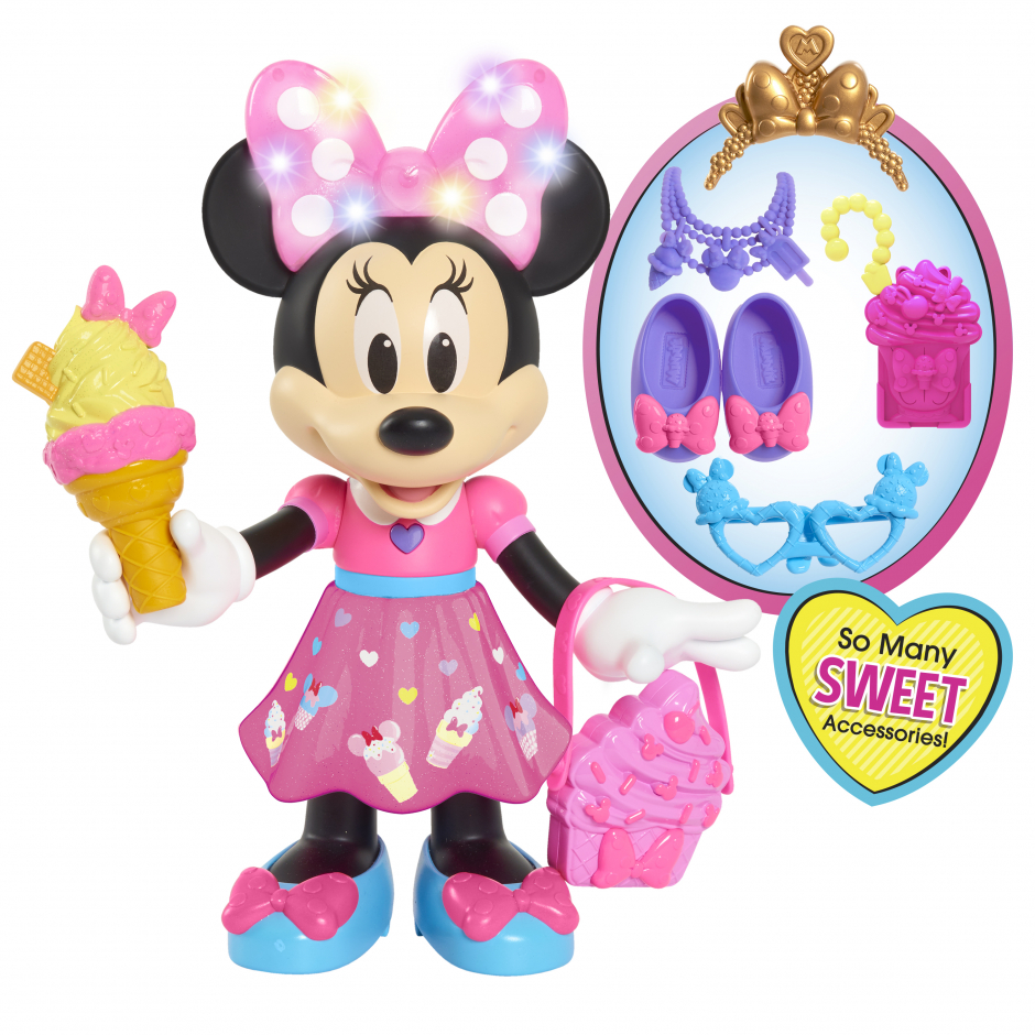 Disney Junior Sweets & Treats Minnie Mouse 10Inch Doll Just Play