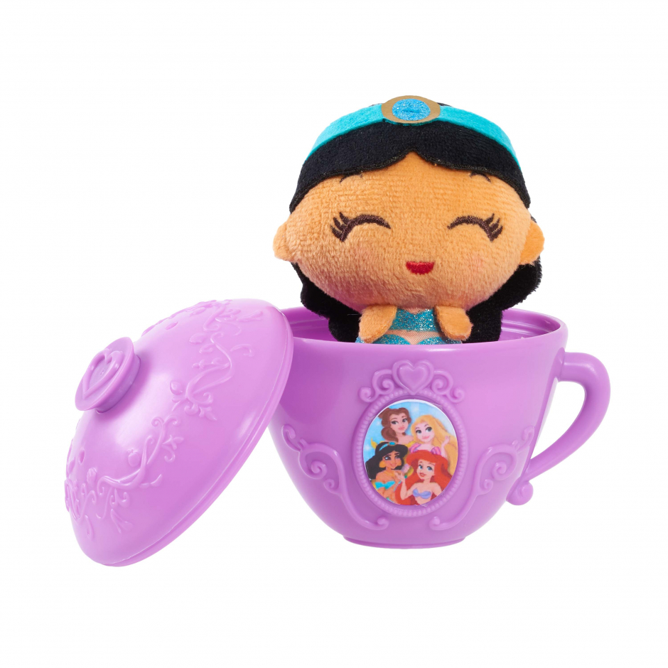 Disney Princess Mini Teacup Capsule Plush Just Play Toys for Kids