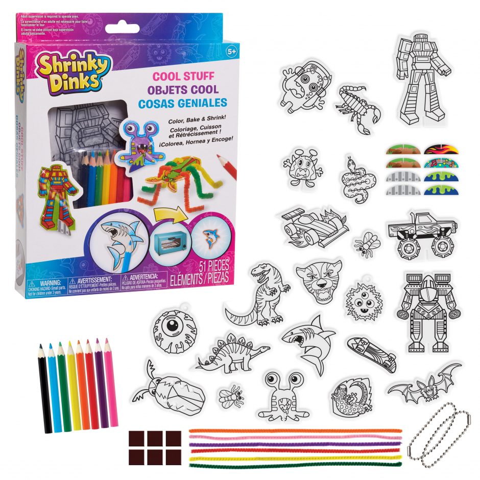 Shrinky Dinks Cool Stuff Activity Set - Just Play | Toys for Kids of ...