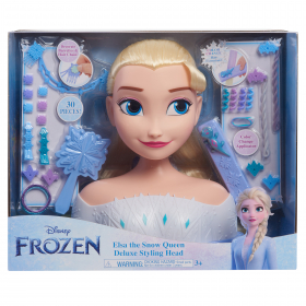 Disney Frozen Deluxe Elsa Styling Head - Just Play | Toys for Kids of ...