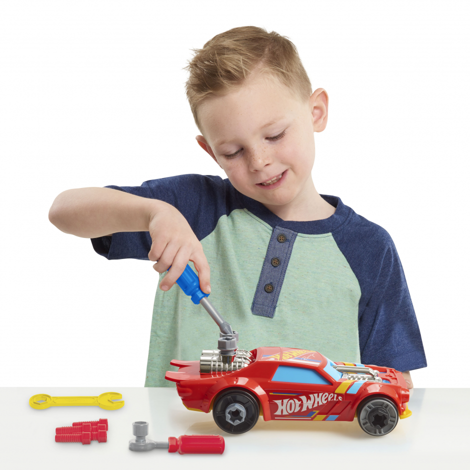 Hot Wheels Ready to Race Car Builder Just Play Toys for Kids of All Ages