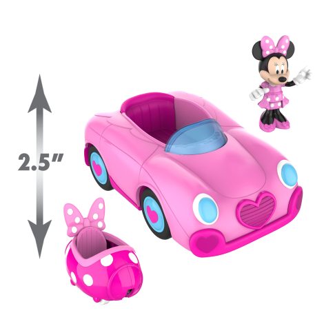 Disney Junior Mickey Mouse Funhouse Transforming Vehicle, Minnie Mouse -  Just Play | Toys for Kids of All Ages