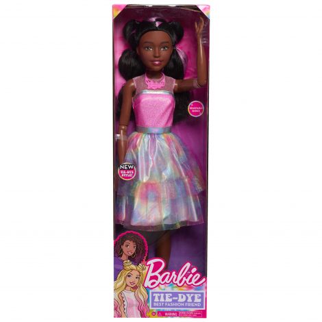 Barbie 28-Inch Tie Dye Style Best Fashion Friend - Just Play | Toys for ...