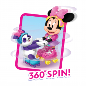 minnie skating toy