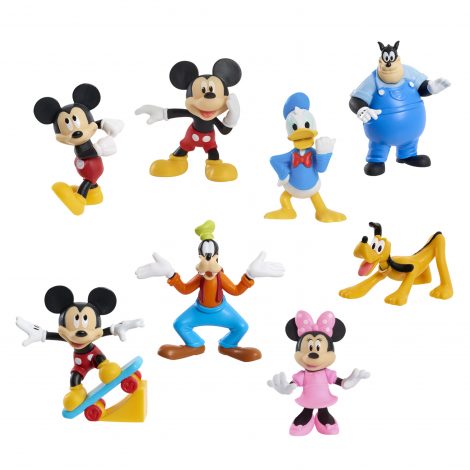 Details about  / Disney Junior Mickey 8 pc Collectible Friends Figure Set Assortment