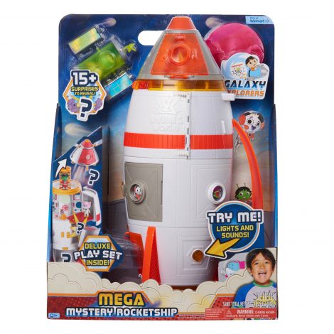 Ryan's World Galaxy Explorers Mega Mystery Rocketship - Just Play | Toys  for Kids of All Ages
