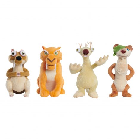 The Ice Age Adventures of Buck Wild Collector Plush Set Just