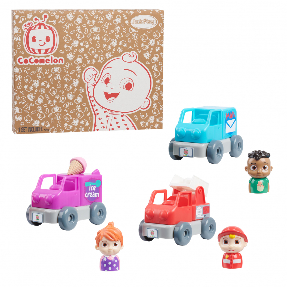 Build A Vehicle Playset 3pk Just Play Toys for Kids of