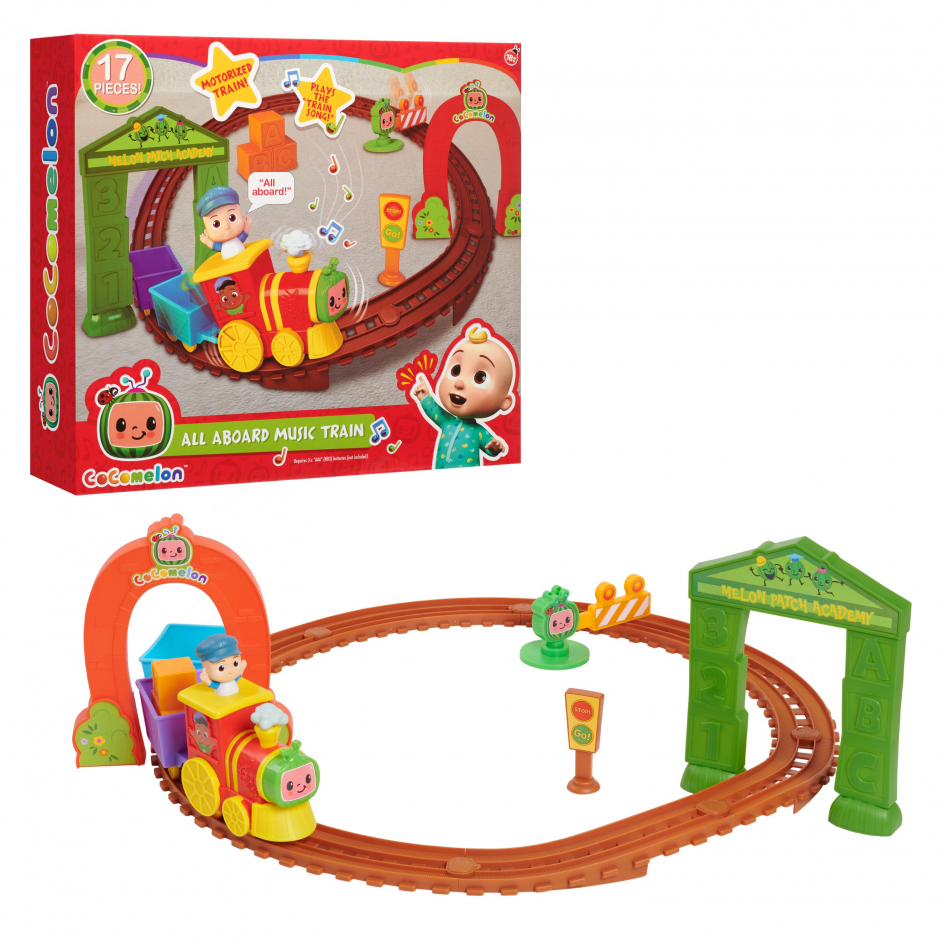 All Aboard Music Train Just Play Toys for Kids of All Ages
