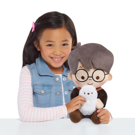 Harry Potter Wizarding Friends and Pals Harry Potter with Hedwig 11-inch  Soft and Cuddly Plush Stuffed Animal, Kids Toys for Ages 3 Up