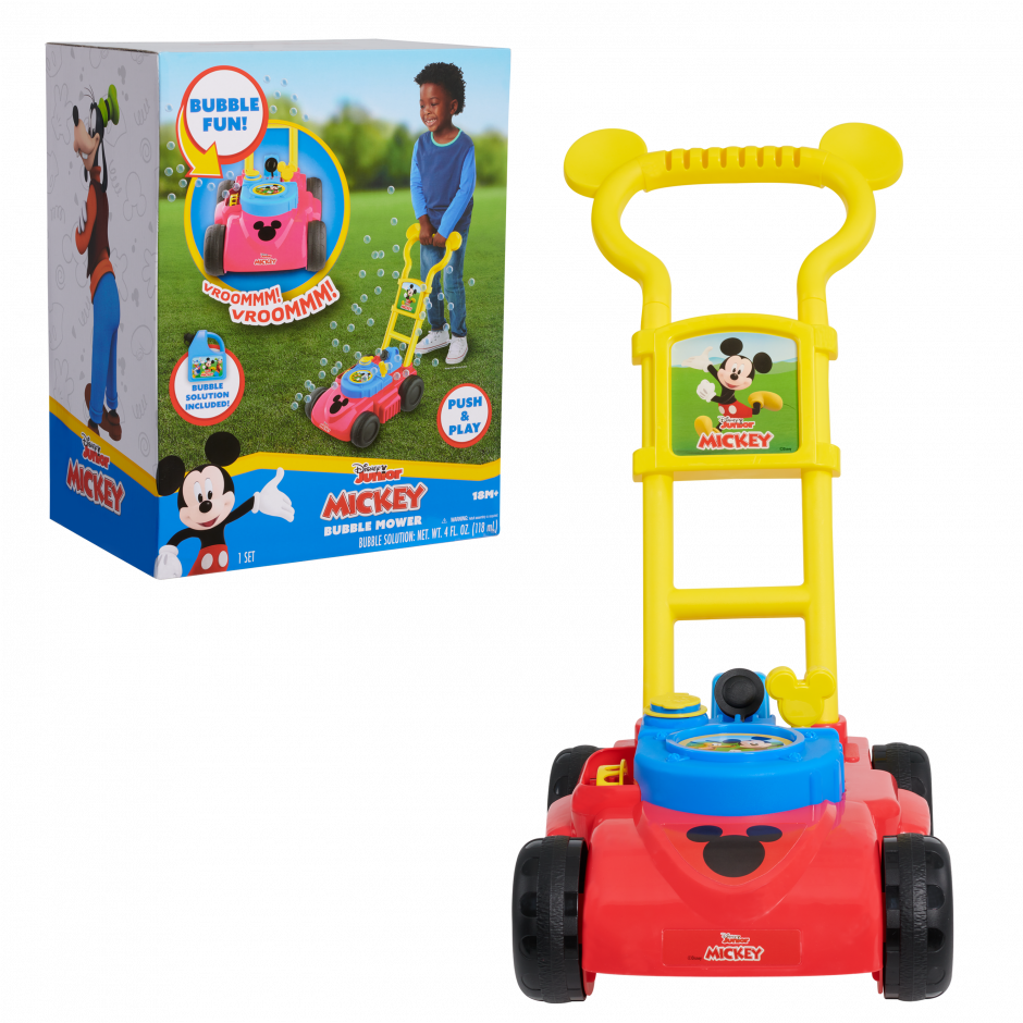 Disney Junior Mickey Mouse Bubble Mower Just Play Toys For Kids Of