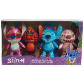 stitch plush collector set