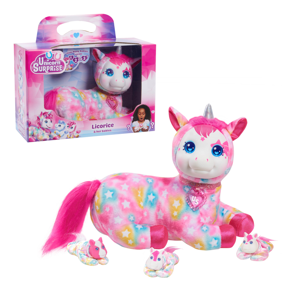 Unicorn Surprise Licorice Just Play Toys for Kids of All Ages