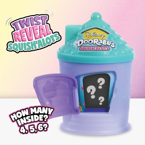 Disney Doorables Squish’Alots Series 1, Collectible Blind Bag Figures in  Capsule, Kids Toys for Ages 5 up