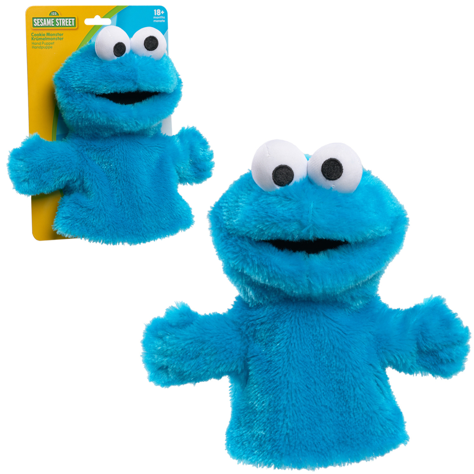 Sesame Street Cookie Monster Hand Puppet Just Play Toys for Kids of