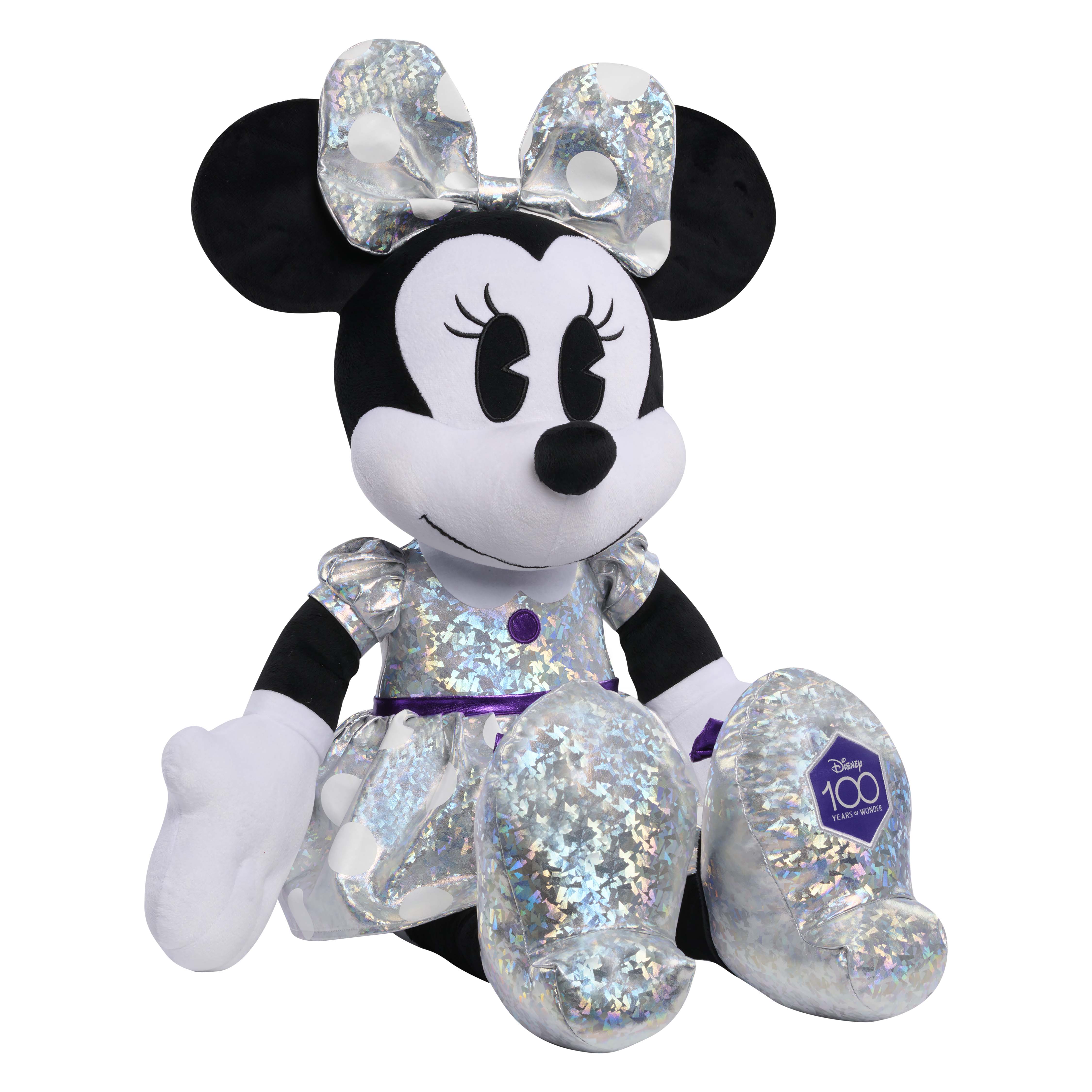 10105_10107- D100 Jumbo Plush- Minnie- Out of Package (2) - Just Play ...