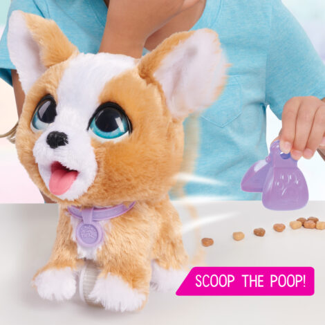 furReal Poop A Lots Corgi Interactive Toy Just Play Toys for Kids of All Ages