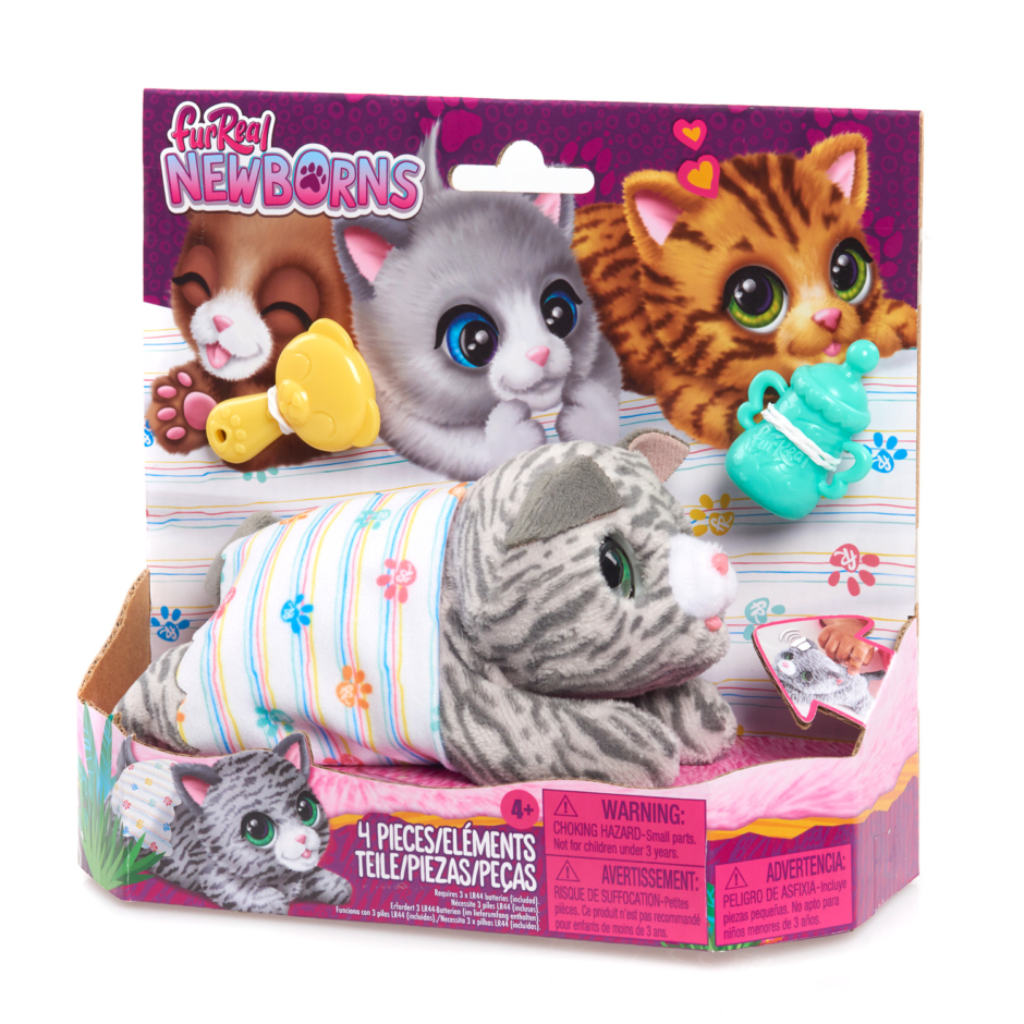 furReal Newborns Kitty Interactive Pet Just Play Toys for Kids of