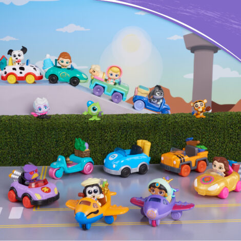 Disney Doorables Lets Go Vehicles Just Play Toys for Kids of