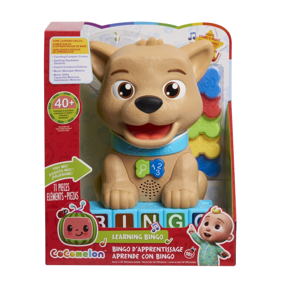 Count & Learn Bingo Just Play Toys for Kids of All Ages