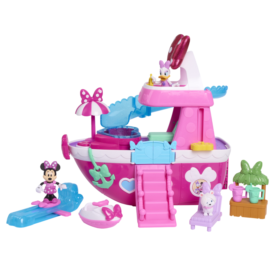 Disney Junior Minnie Mouse Bowdazzling Yacht Playset - Just Play | Toys ...