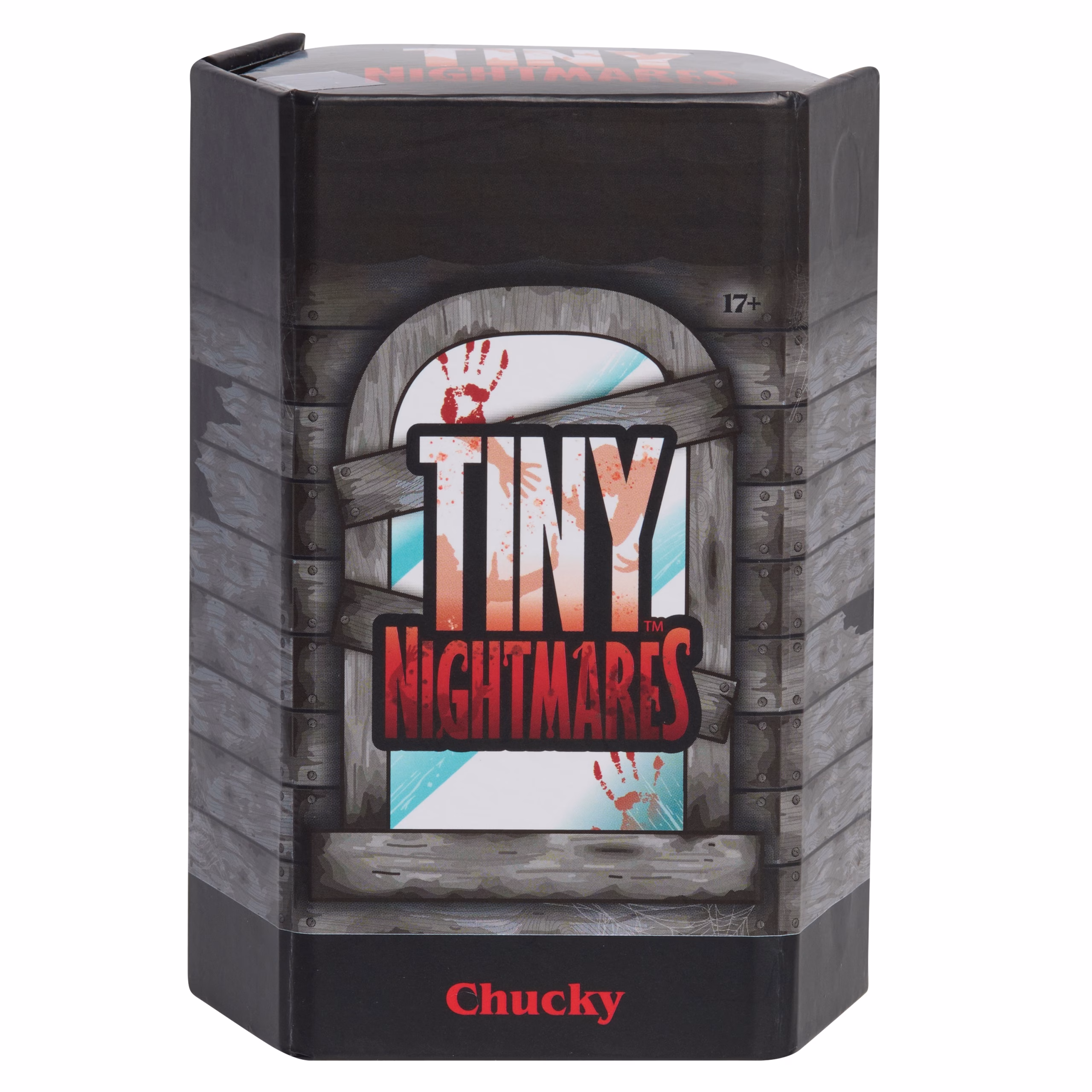 Tiny Nightmares Black Light Edition Collectible Chucky Figure