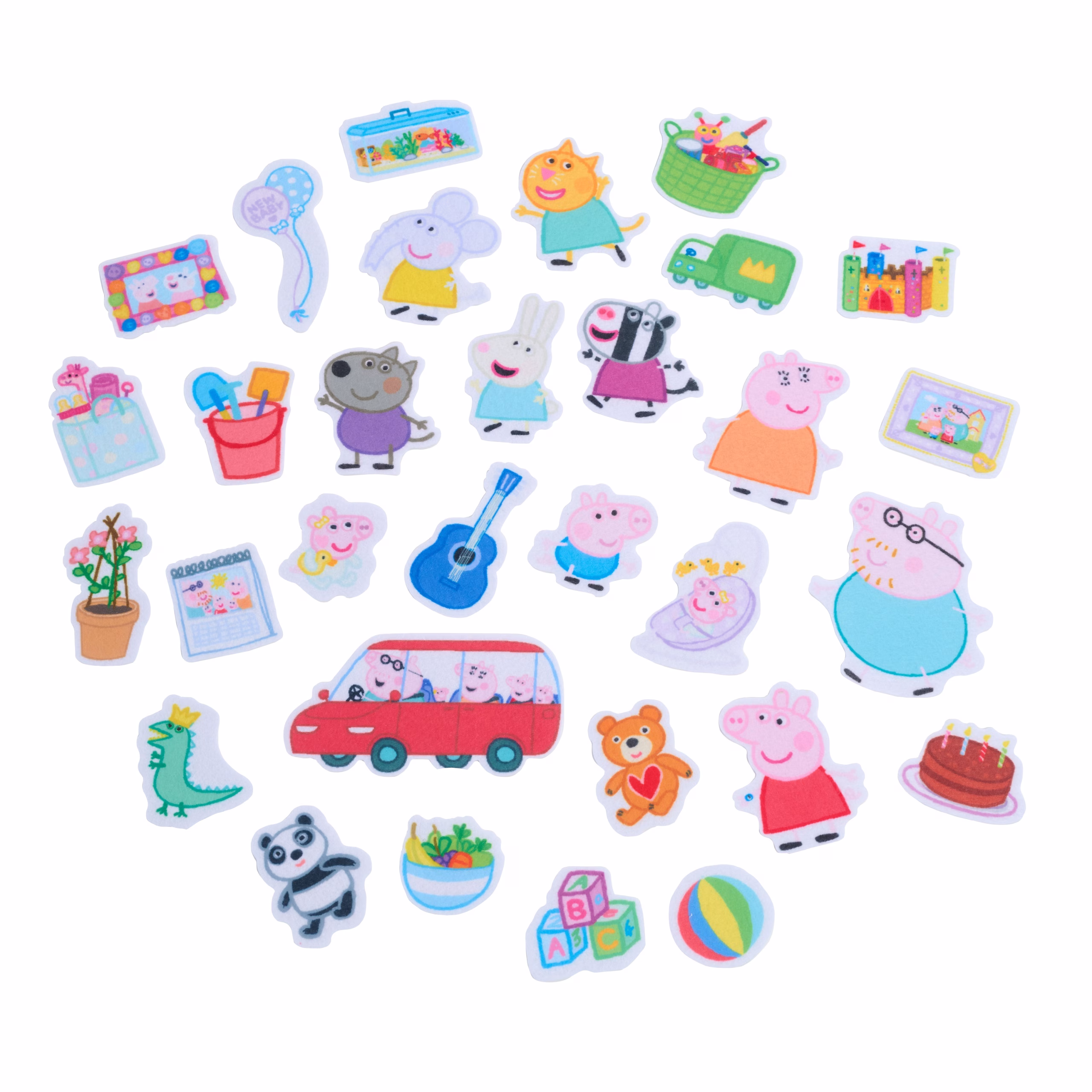 Peppa Pig Felt Play scene